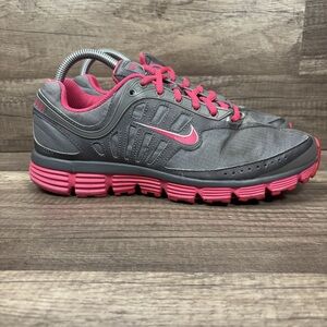 Nike Inspire Dual Fusion Gray Pink Womens US Size 9 429436-069 Running Shoes